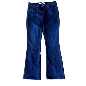 Signature by Levi Strauss Womens Mid Rise Bootcut Jeans Dark Wash 10M 30x32